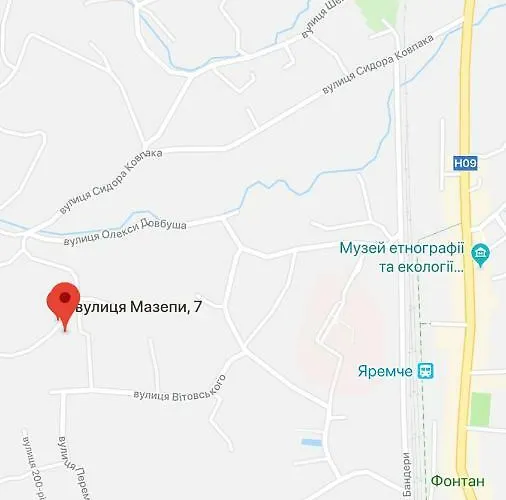 Penzion червона калина Private Estate Chervona Kalyna Jaremče